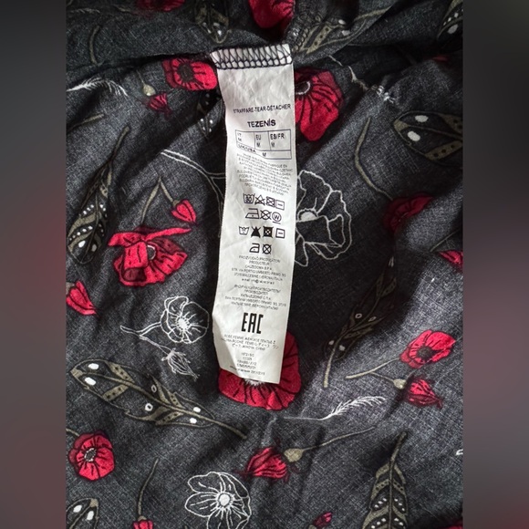 TEZENIS, Bell Sleeves Rose Floral Print - Picture 9 of 9